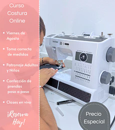 Curso de Costura Principiantes Online
