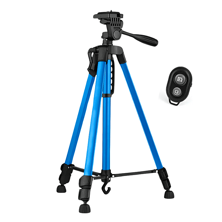 Trípode Para Cámara Telefono Con Control Bluetooth 140cm 4
