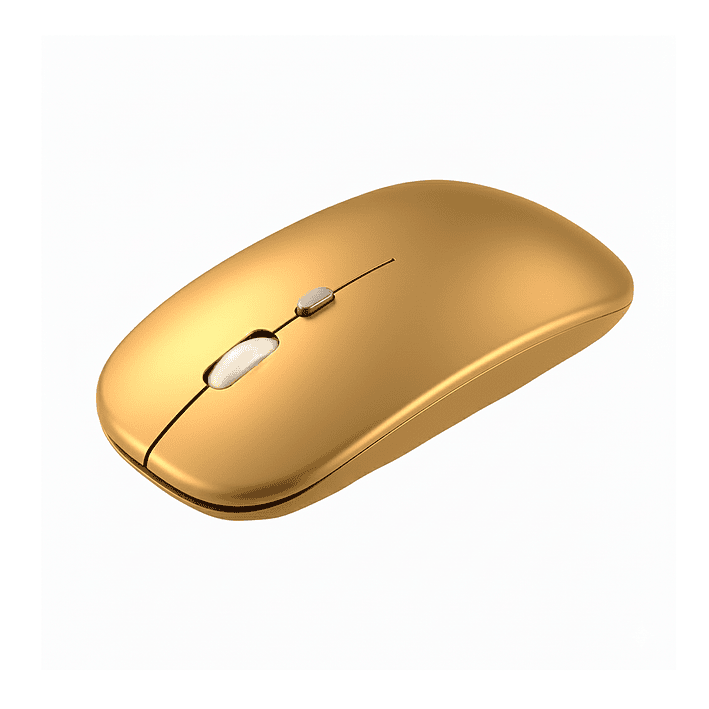 Mouse Inalámbrico Recargable Usb Silencioso Dual Bluetooth C 4