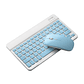 Kit Teclado + Mouse Para Ipad Tablet Celular Pc Bluetooth - Miniatura 3