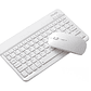 Kit Teclado + Mouse Para Ipad Tablet Celular Pc Bluetooth - Miniatura 6