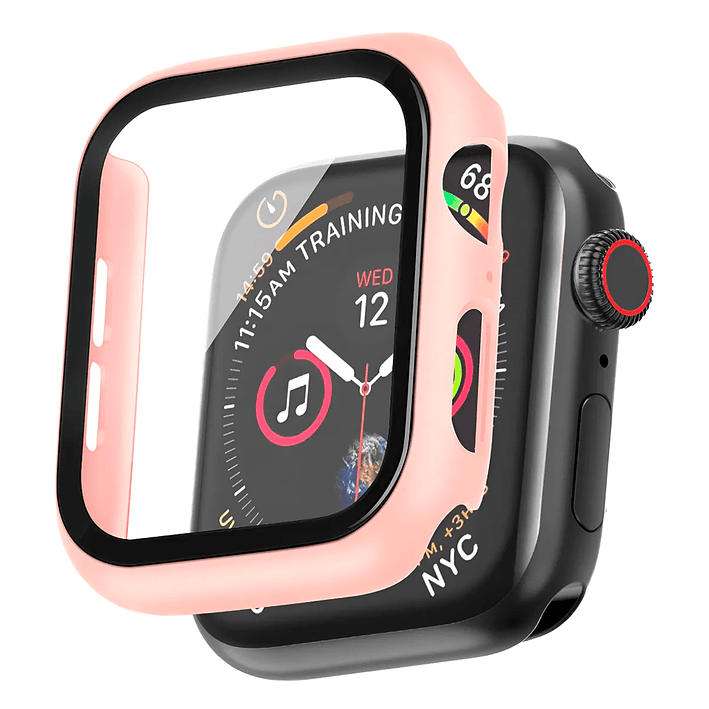 Protector Carcasa Slim + Glass Para Apple Watch Varias Medidas 5
