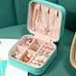 Joyero Organizador Estuche Portátil Caja Joyas Collar Colores - Miniatura 4