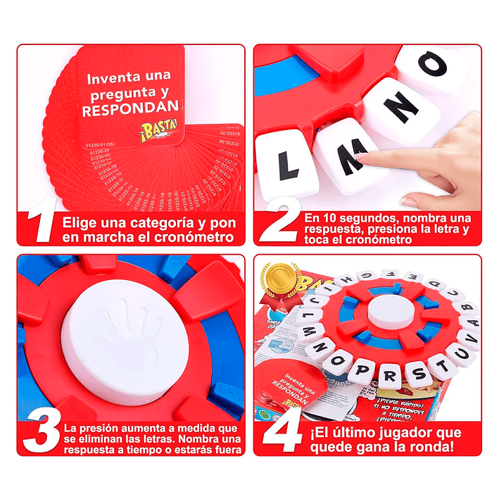 Basta Juego De Mesa Español Original 2