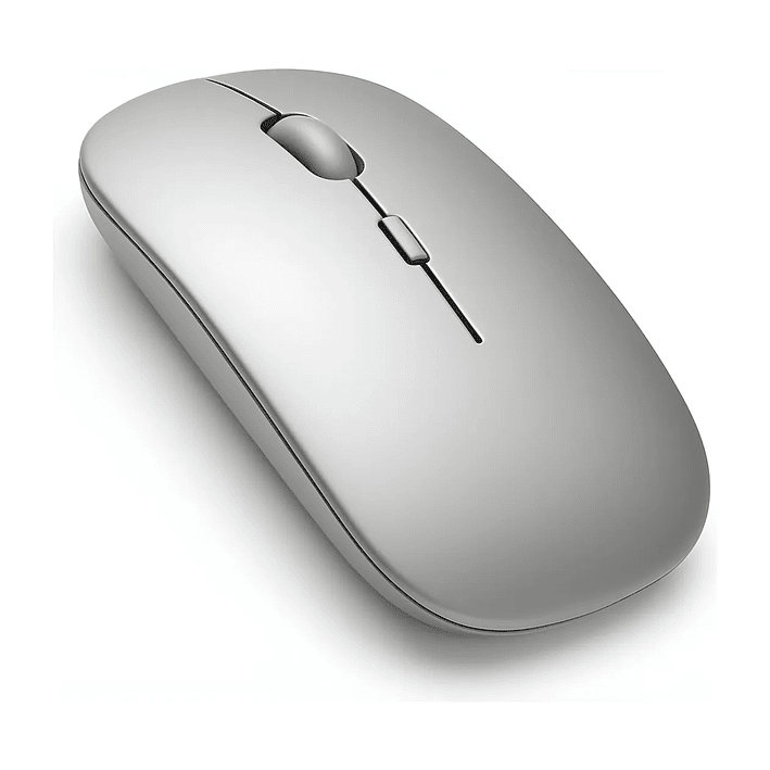 Mouse Inalámbrico Recargable Usb Silencioso Dual Bluetooth C 8