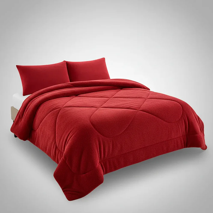 Cobertor Cubrecamas De Invierno Plush Con Chiporro King 2.5 12