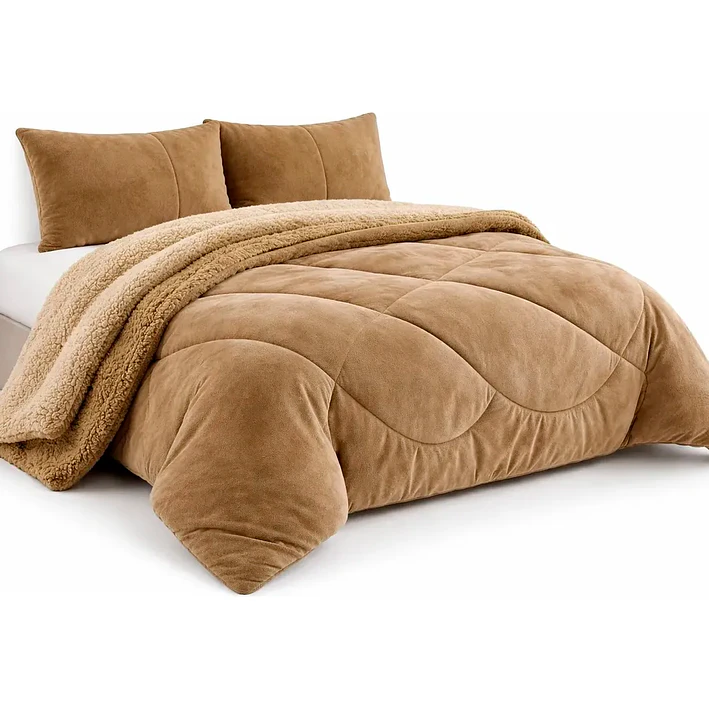 Cobertor Cubrecamas De Invierno Plush Con Chiporro King 2.5 24