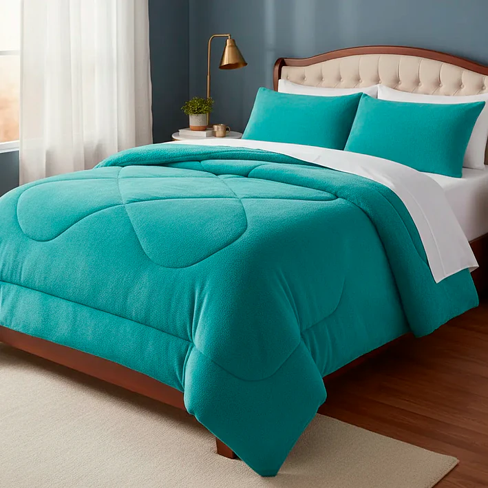 Cobertor Cubrecamas De Invierno Plush Con Chiporro King 2.5 25