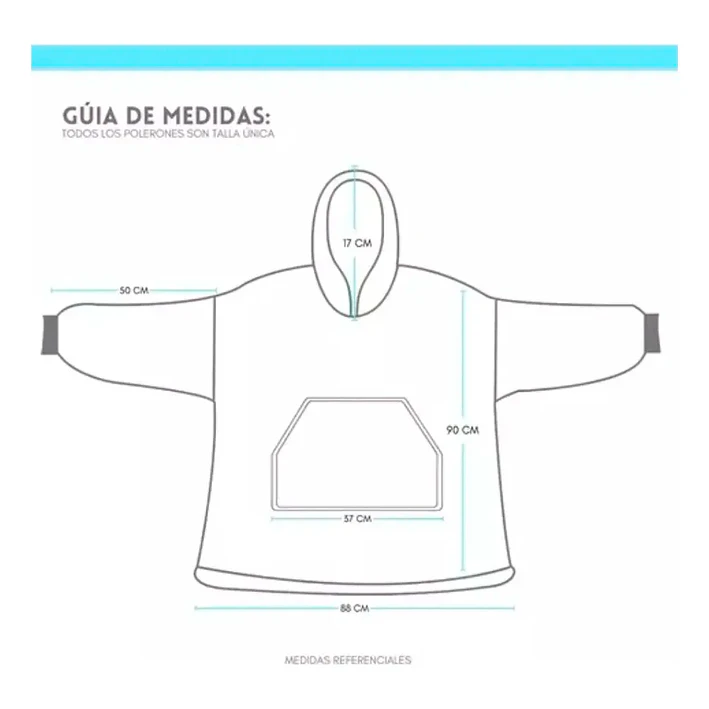 Poleron Frazada Manta Sherpa Chiporro Frio 2