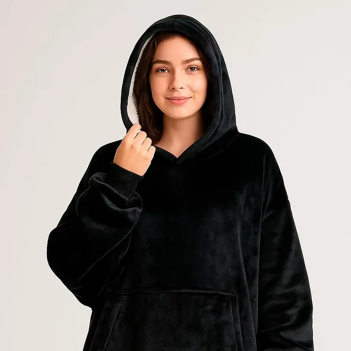 Poleron Frazada Manta Sherpa Chiporro Frio 3