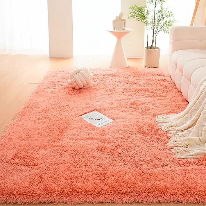 Alfombra Peludas 150x200 Suaves Para Living Hogar Colores 6