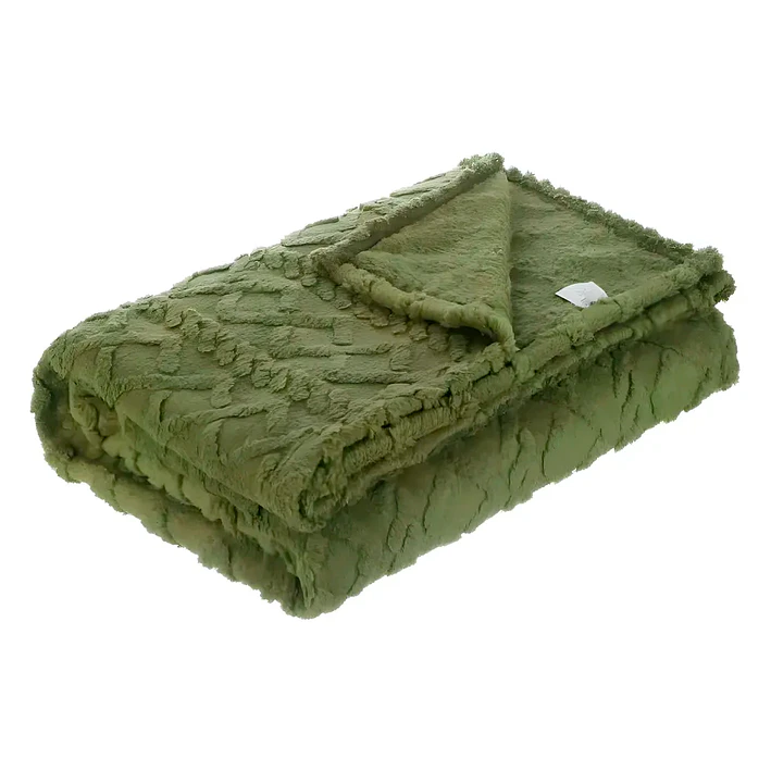 Frazada Rosa Relieve King 250x200 Cm Poliéster Unicolor 11