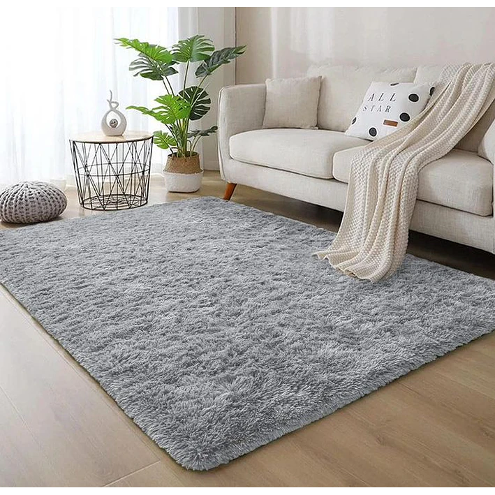 Alfombra Peludas 150x200 Suaves Para Living Hogar Colores 1