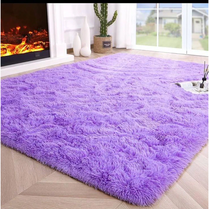 Alfombra Peludas 150x200 Suaves Para Living Hogar Colores 6