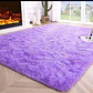 Alfombra Peludas 150x200 Suaves Para Living Hogar Colores - Miniatura 6