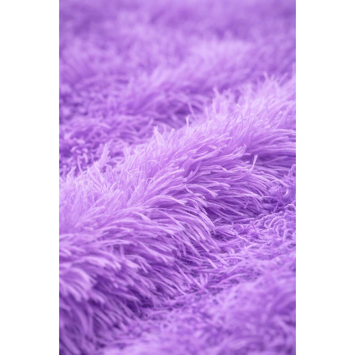 Alfombra Redonda Peluda 150 cm Suave Varios Colores 8