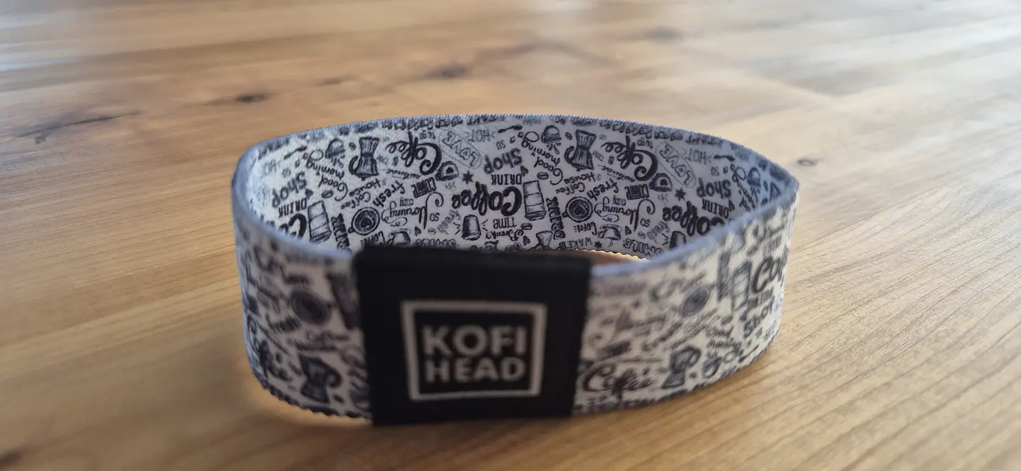 KofiHead Band- White 2
