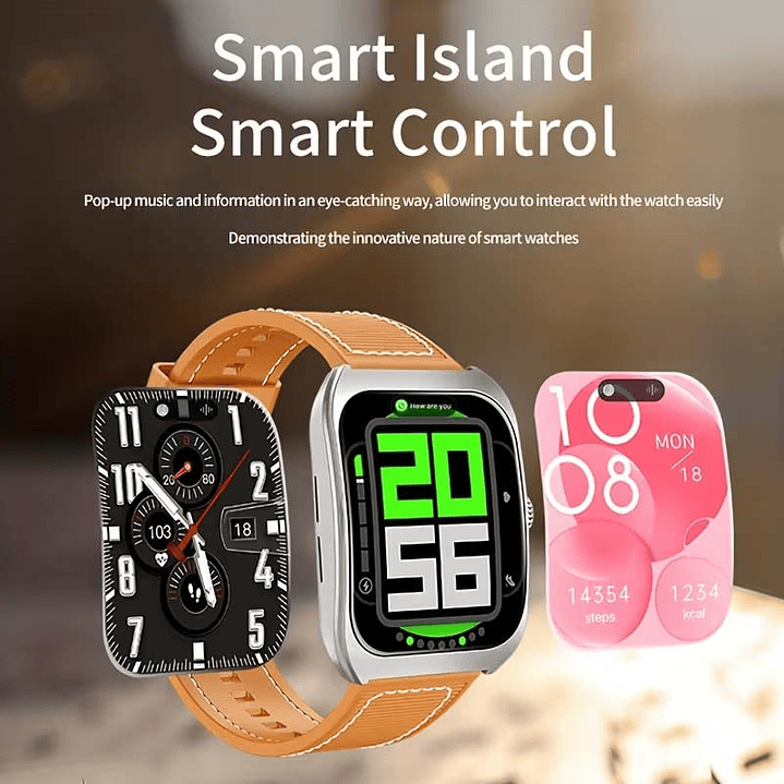 SmartWatch - Ecrã curvo  7