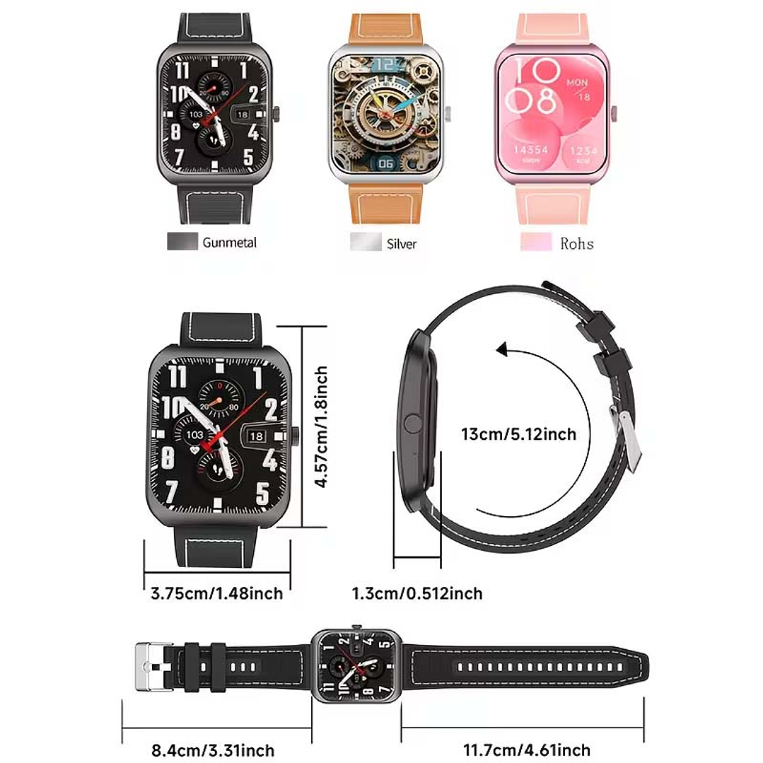 SmartWatch - Ecrã curvo  8