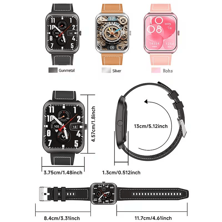 Smartwatch - Curved Screen 8