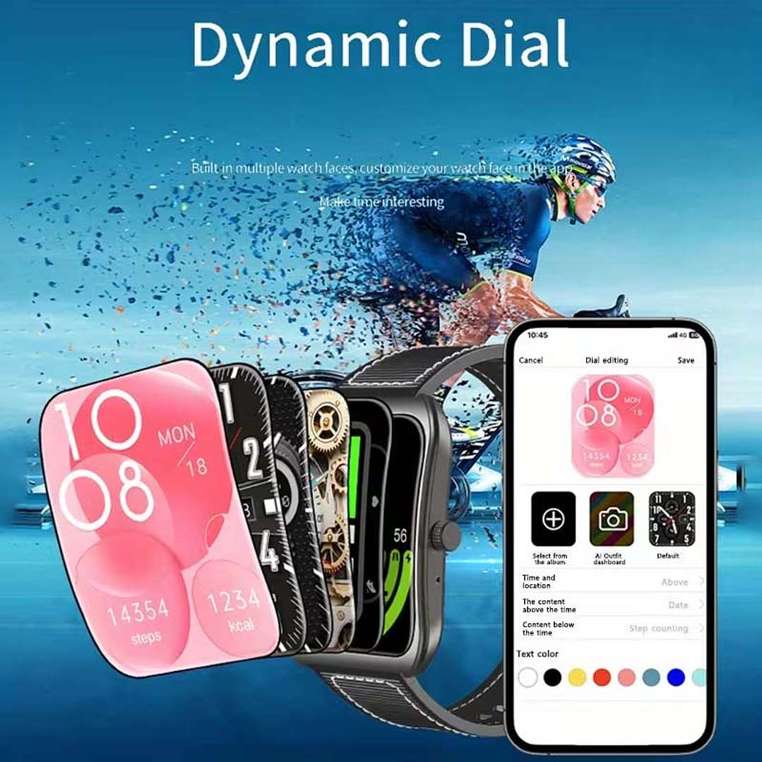 Smartwatch - Curved Screen  3