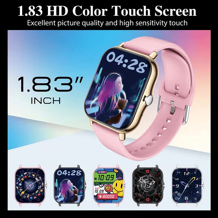 SmartWatch - Cinza 7