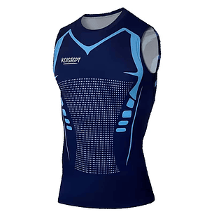 Blusa S/M - Azul/Azul Claro - Envio Grátis