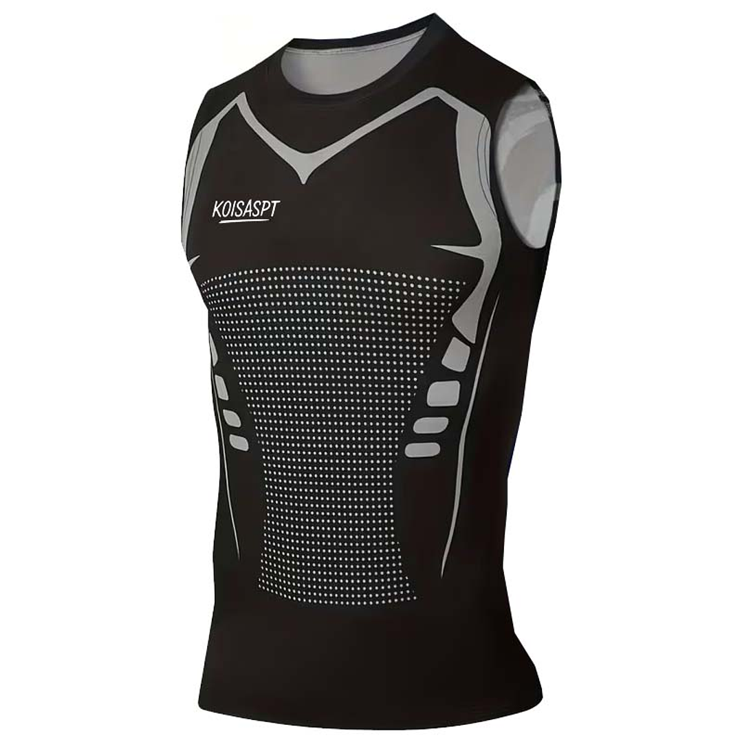 Shirt sleeveless - Black/Gray 1