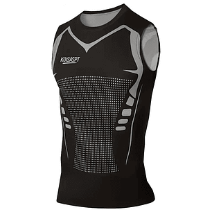 Blusa S/M - Preto/Cinza - Envio Grátis