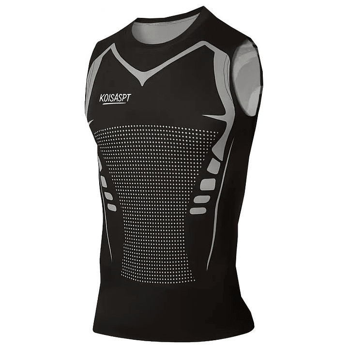 Shirt sleeveless - Black/Gray 1