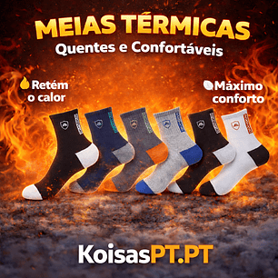 Meias Térmicas - 2 Pares