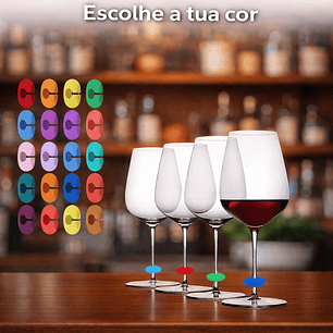 Marcadores de Copos - 6 Cores