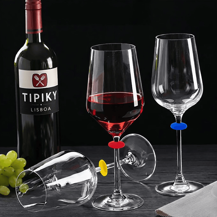 Marcadores de Copos - 6 Cores 2