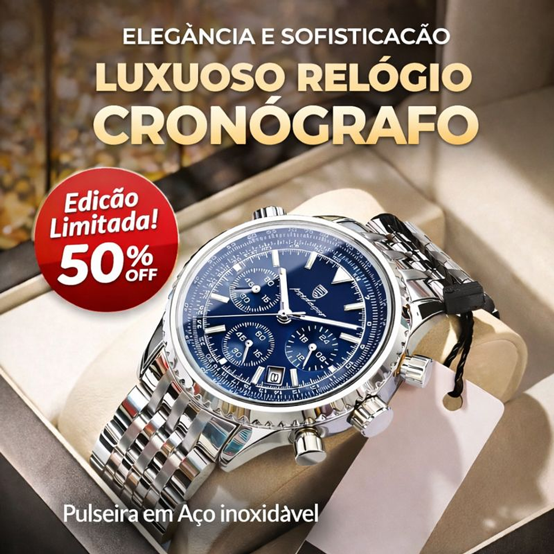 Relógio Luxo Homem 1