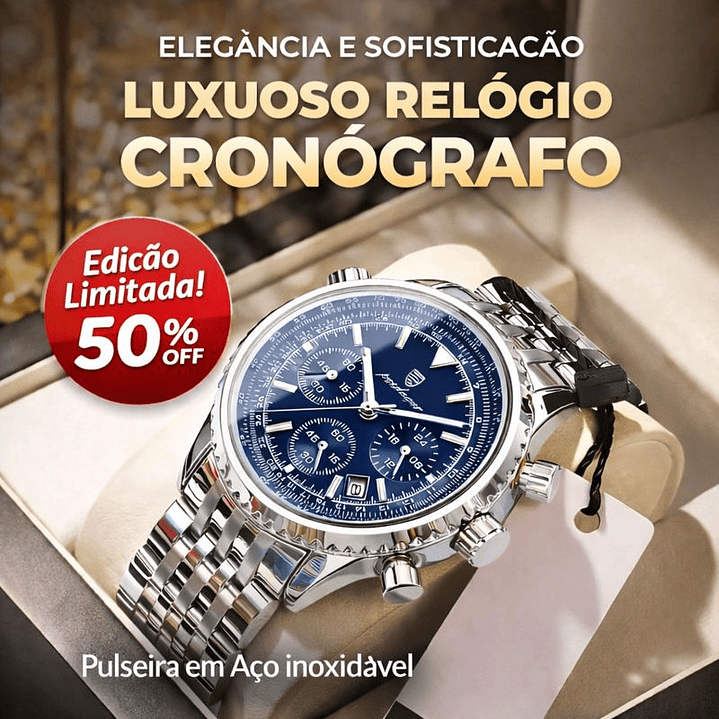 Relógio Luxo Homem 1