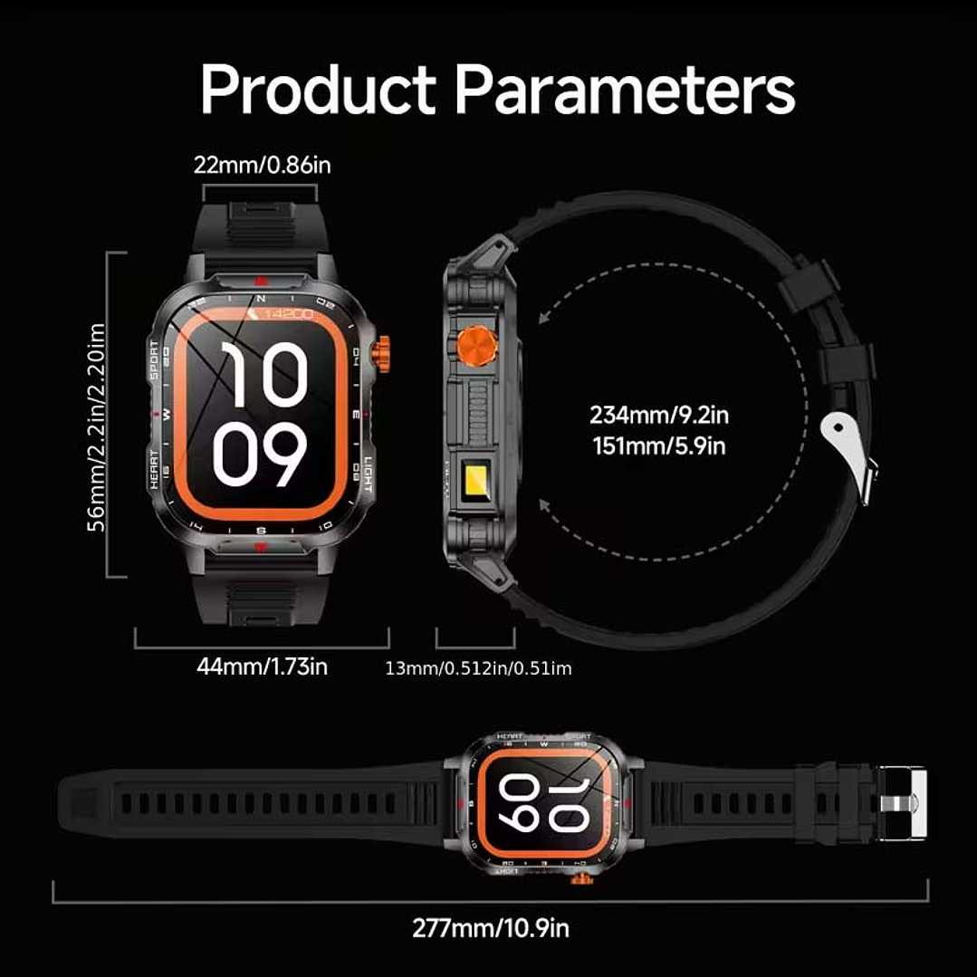 Relógio Digital  Multifunções 8