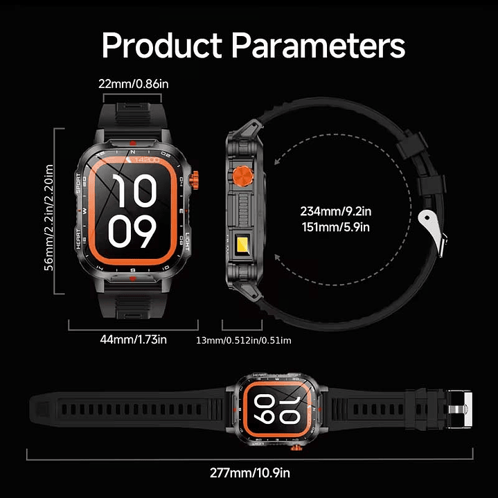 Relógio Digital  Multifunções 8