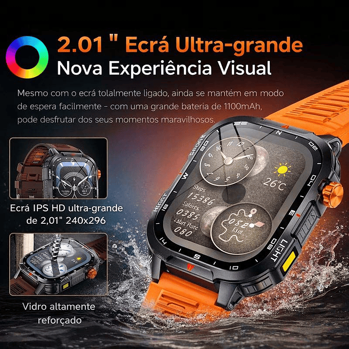 Relógio Digital  Multifunções 7