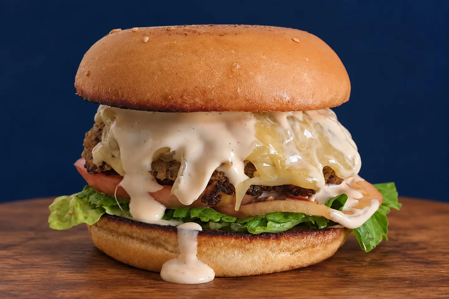 Hamburguesa vegetariana Vega 1