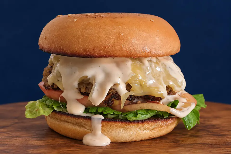 Hamburguesa vegetariana Vega 1