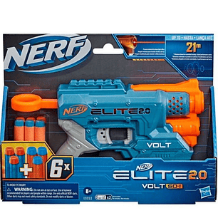 Nerf Elite 2.0 Volt Sd-1 Lanzador Con 6 Dardos