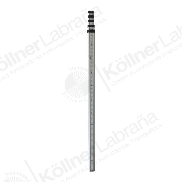Mira aluminio 5mts 3