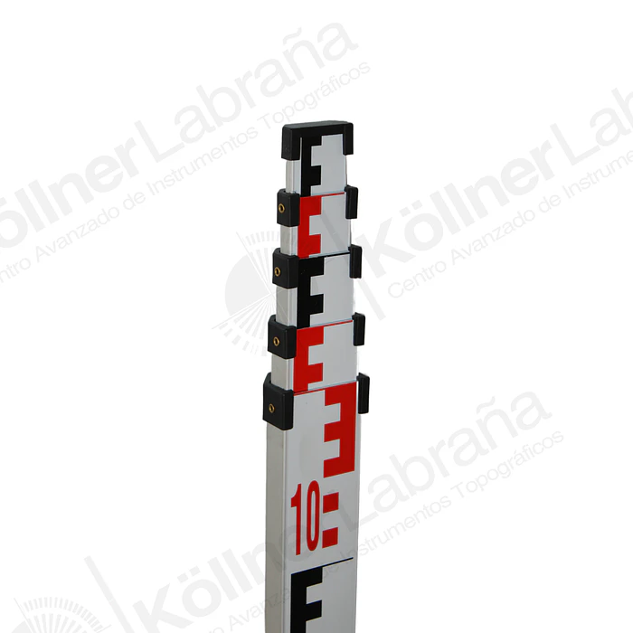 Mira aluminio 5mts 1