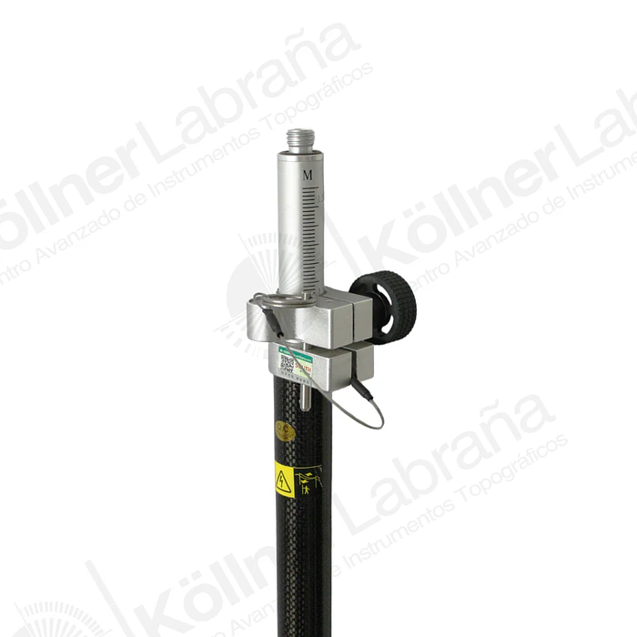 Jalón telescópico 2.44mts Fibra carbón/aluminio (freno de perilla) 3