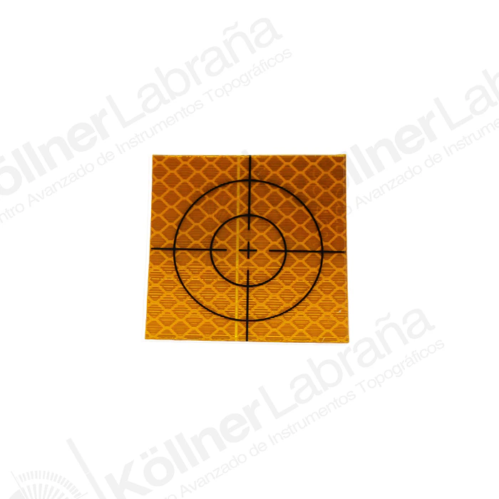 Diana reflectante RP50 50mm x 50mm Amarillo
