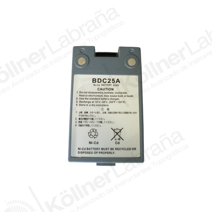 Batería Sokkia BDC25A (Alternativa) 4