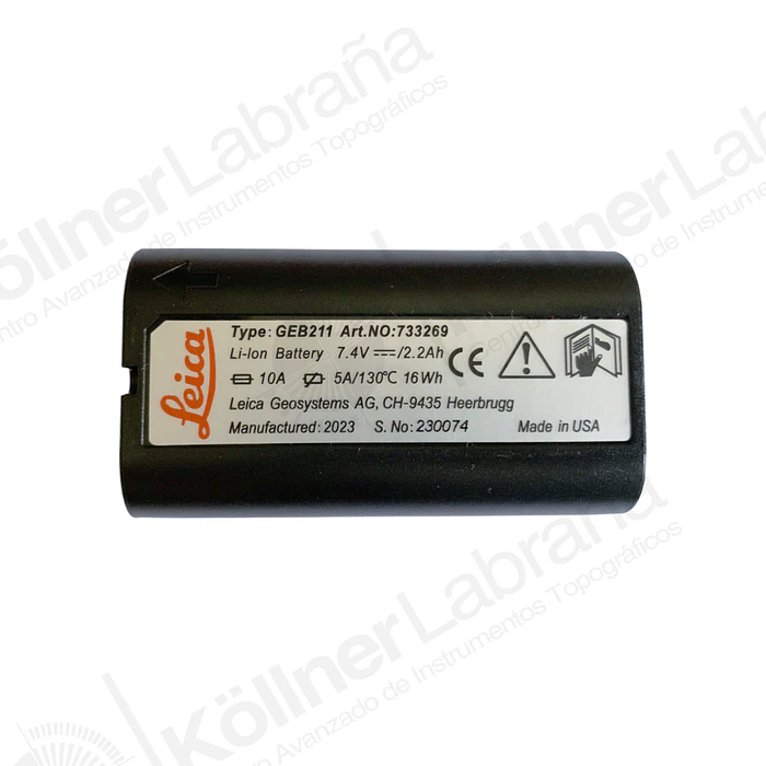 Batería leica GEB 211 (Alternativa) 3