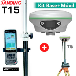 GNSS LASER T15 (KIT BASE+MÓVIL)