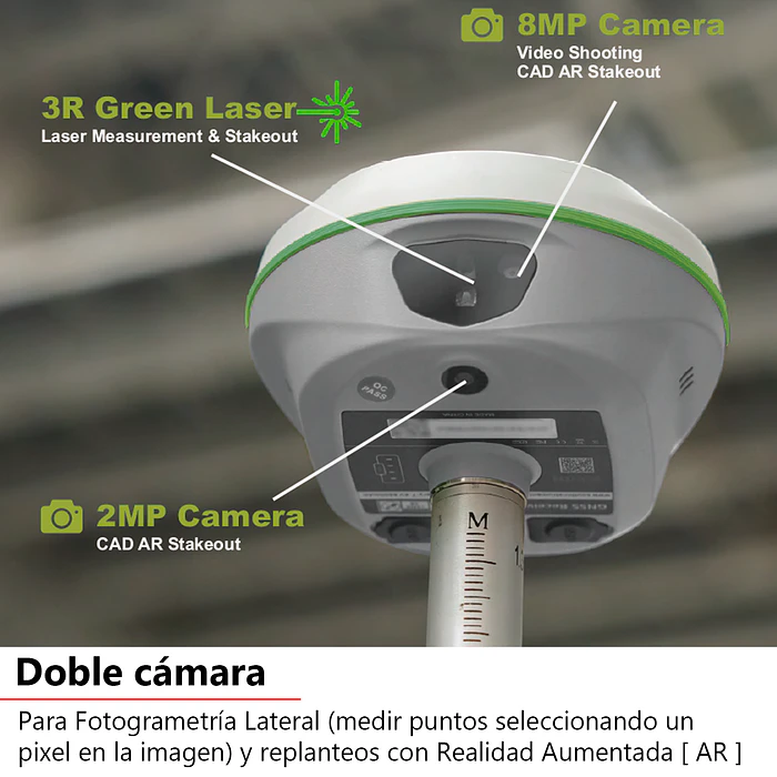 GNSS LASER T15 (KIT BASE+MÓVIL) 5