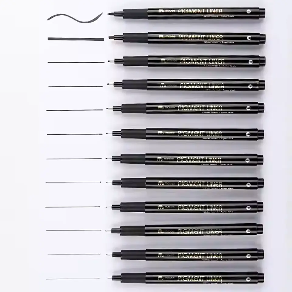 SET MOBEE 12 TIRALINEAS/ RAPIDOGRAPH RESISTENTE AL AGUA 3